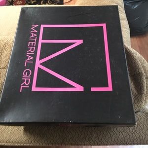 Material Girl black booties