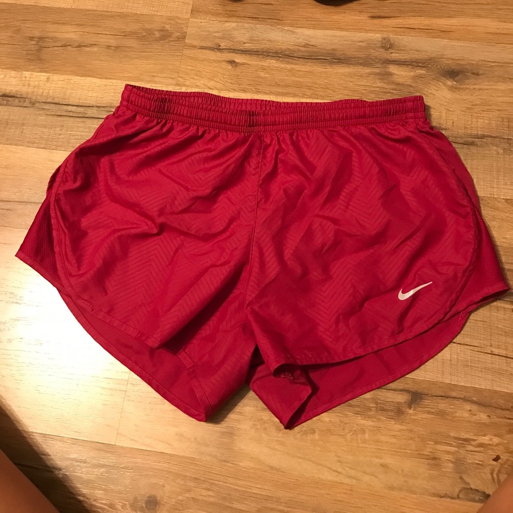 Purple Nike shorts
