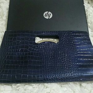 Beautiful navy blue clutch