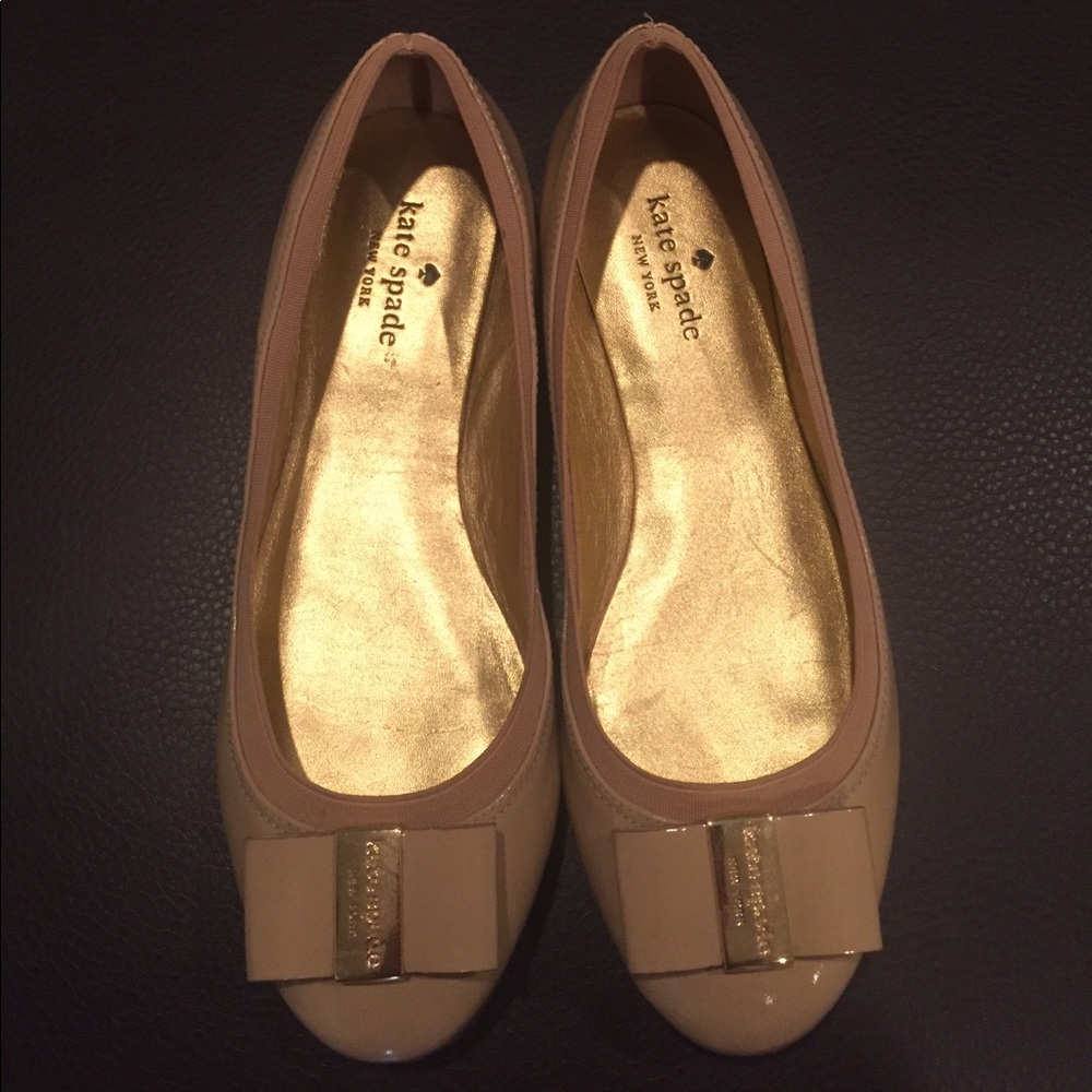 New Kate Spade Bow Flat 7w