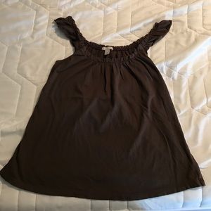 Brown old navy tank top