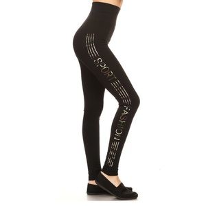 High Waisted Fashion Gym Leggings