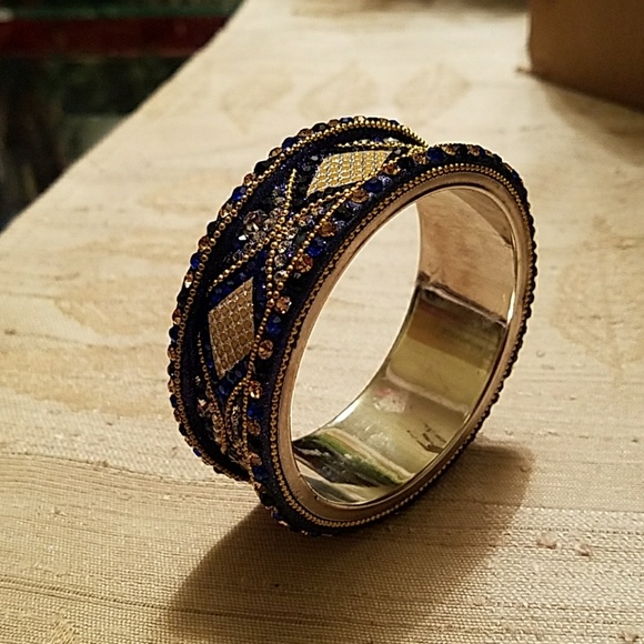 Blue and Gold Bracelet - Picture 2 of 2