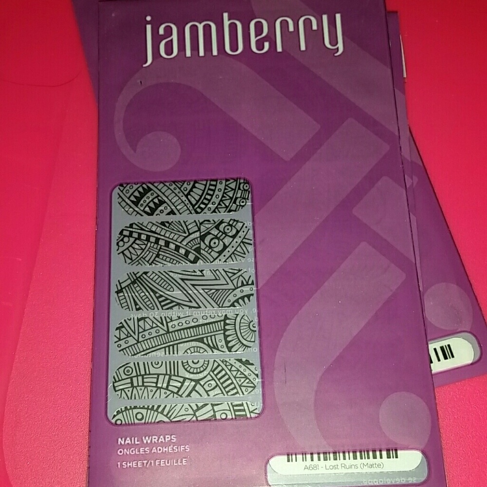 Brand New Jamberry Lost Ruins Matte nail wraps
