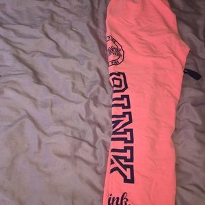 Pink joggers