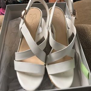White wedges