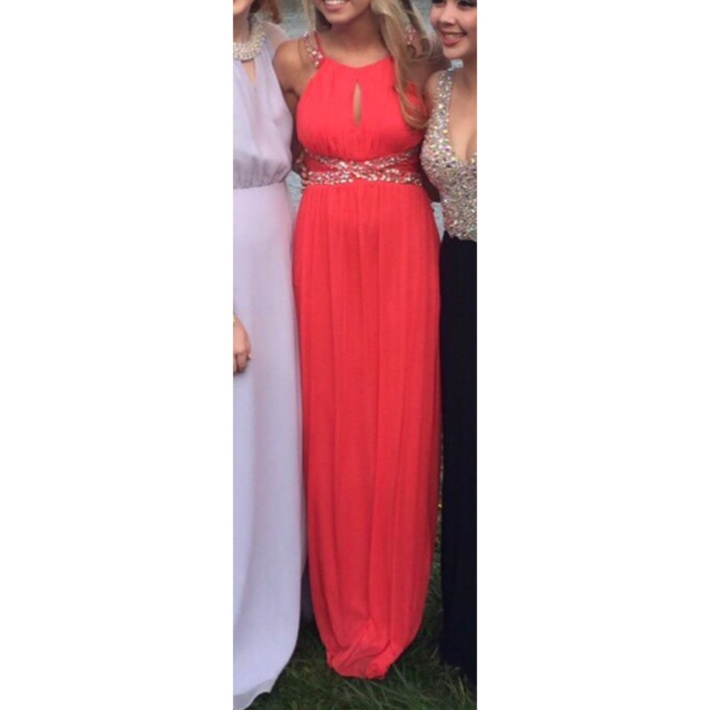 Jodi Kristopher Pink Formal / Prom Dress