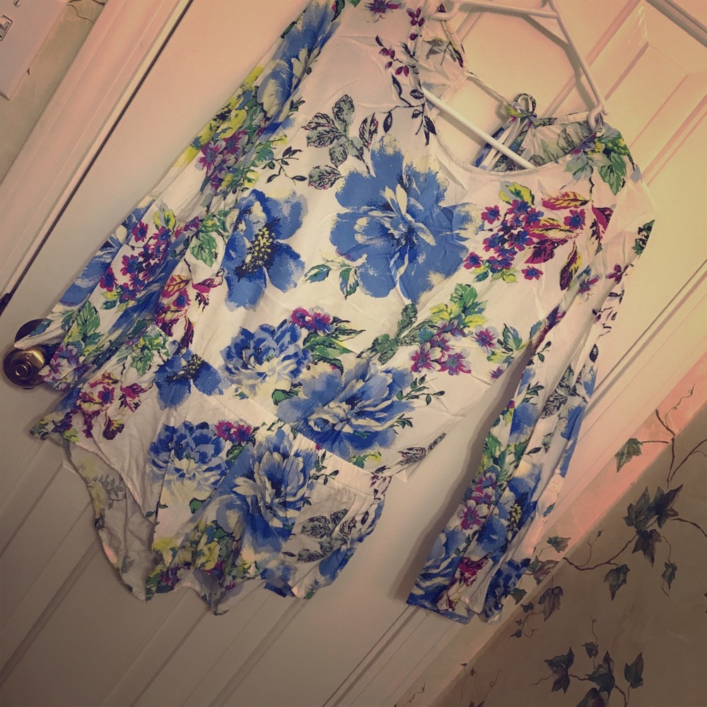 Floral romper!