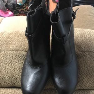 Black booties