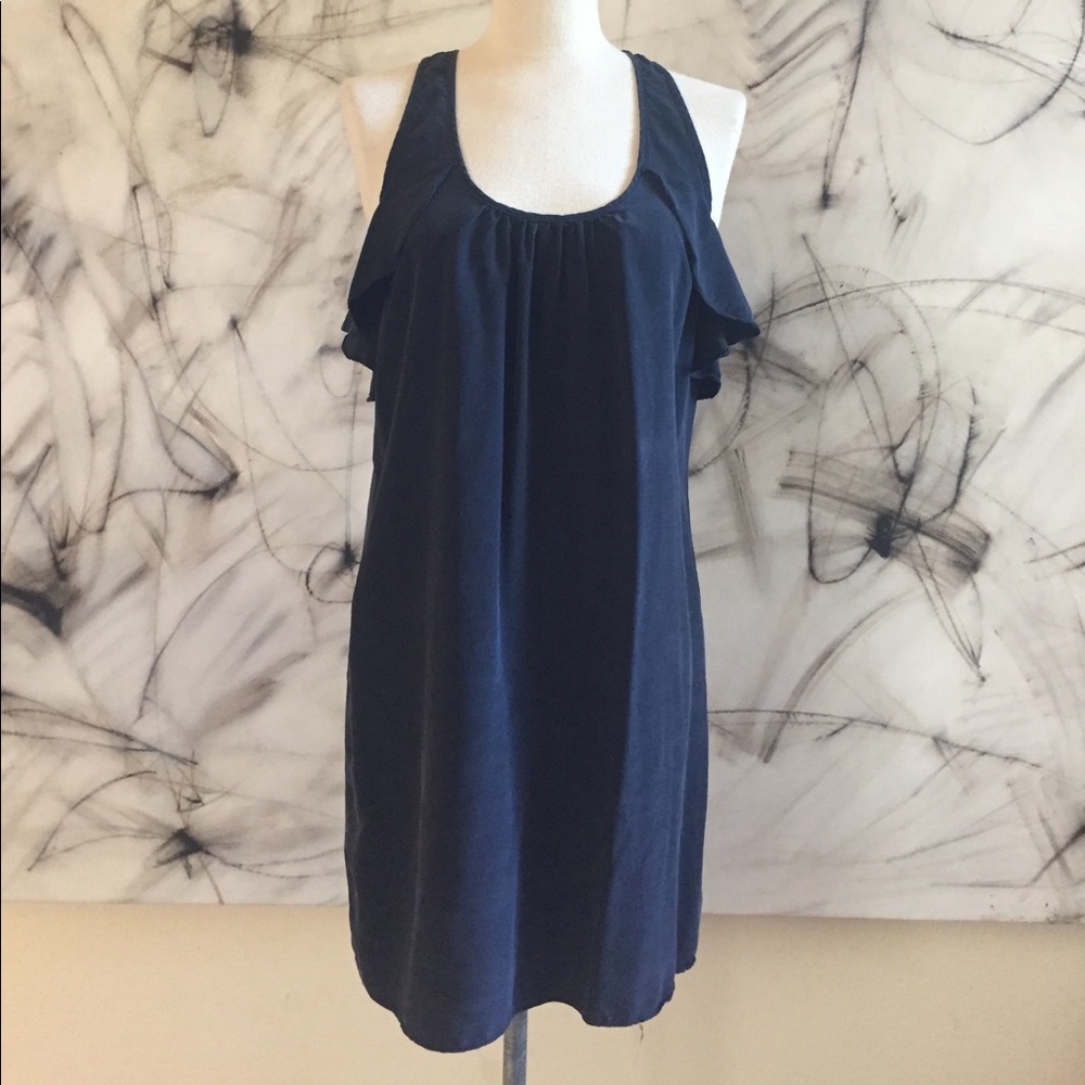 Alice & Trixie 100% Silk Unique Little Black Dress