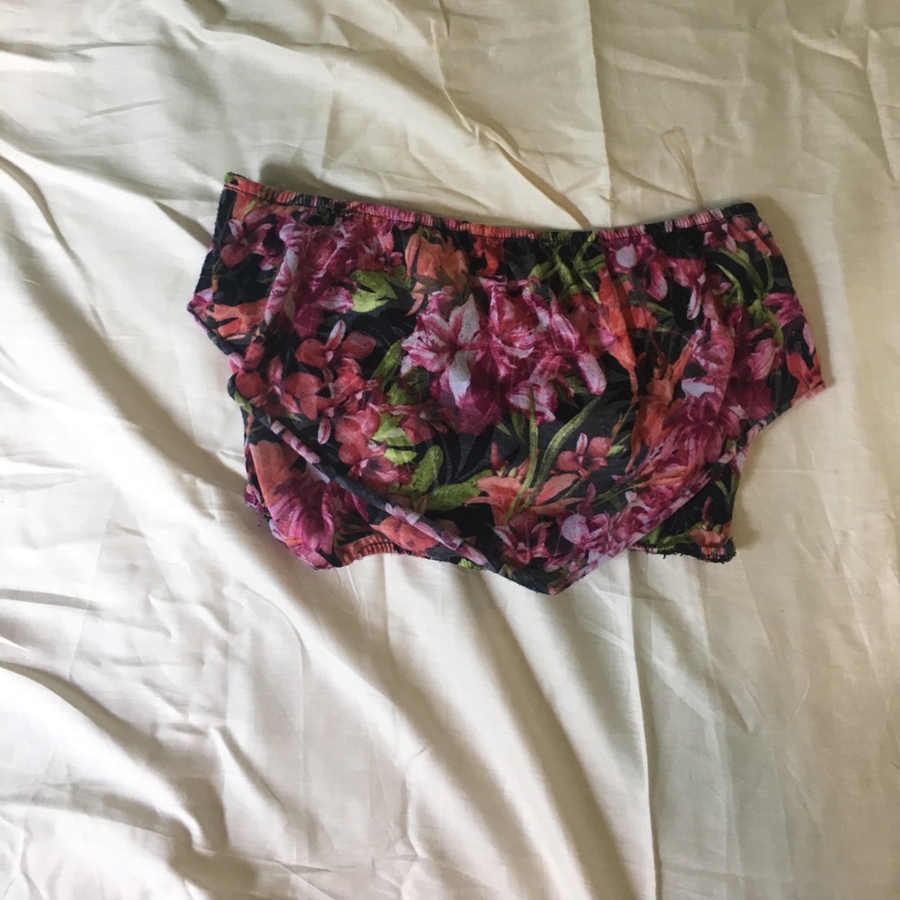 Floral crop top