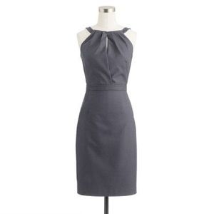 J.Crew Gray Cotton Dress- NWT - Size 8
