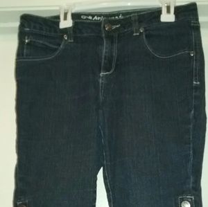 GIRLS ARIZONA SIZE 14 REGULAR DENIM SHORTS