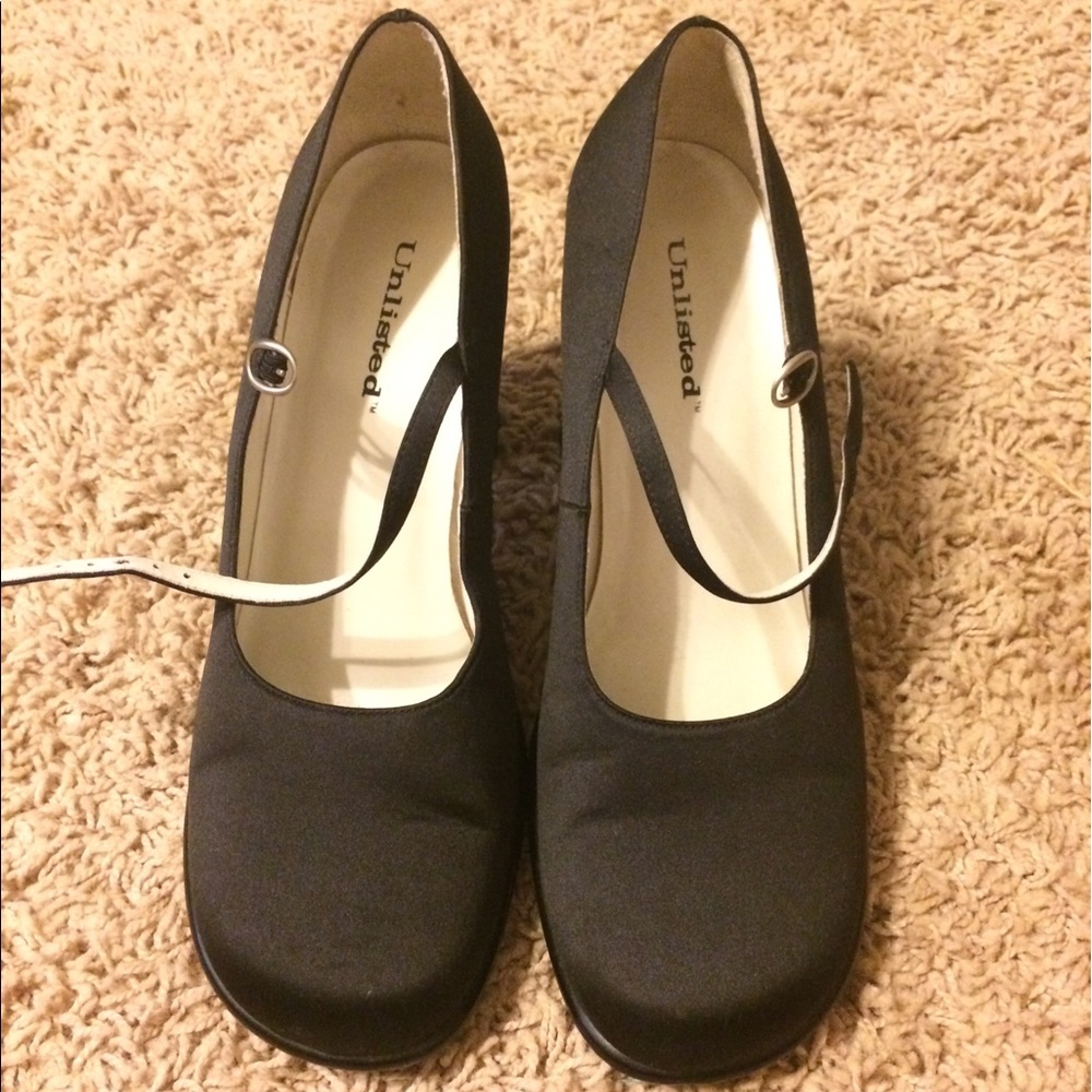 Unlisted black heels size 10