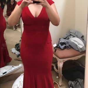 Red Gown