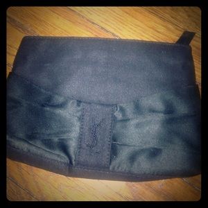 YSL black Cosmetic bag