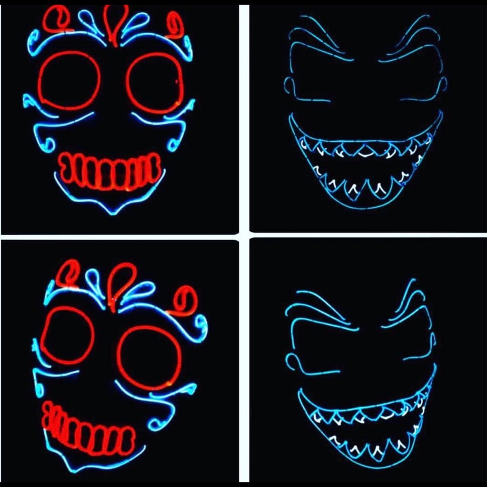 MuLti Color LED masks. - Picture 2 of 2