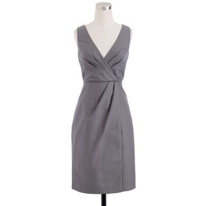 J.Crew Gray Cotton Dress- NWT- Size 8