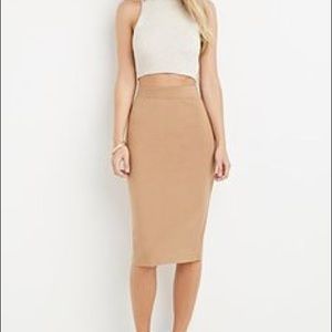 Forever 21 NWT MIDI PENCIL SKIRT