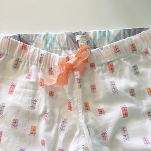 NWOT J. Crew holiday present pajama pants
