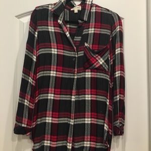 Cloth and stone flannel shirt