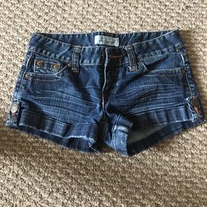 Denim Aeropostale shorts