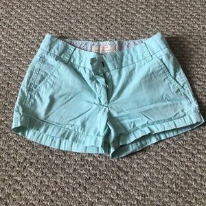 Light blue J Crew 'broken in' chinos