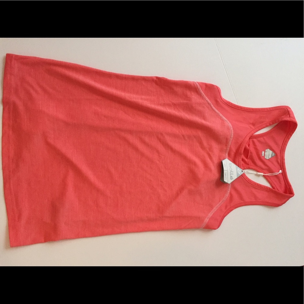 Pink racer back workout tank