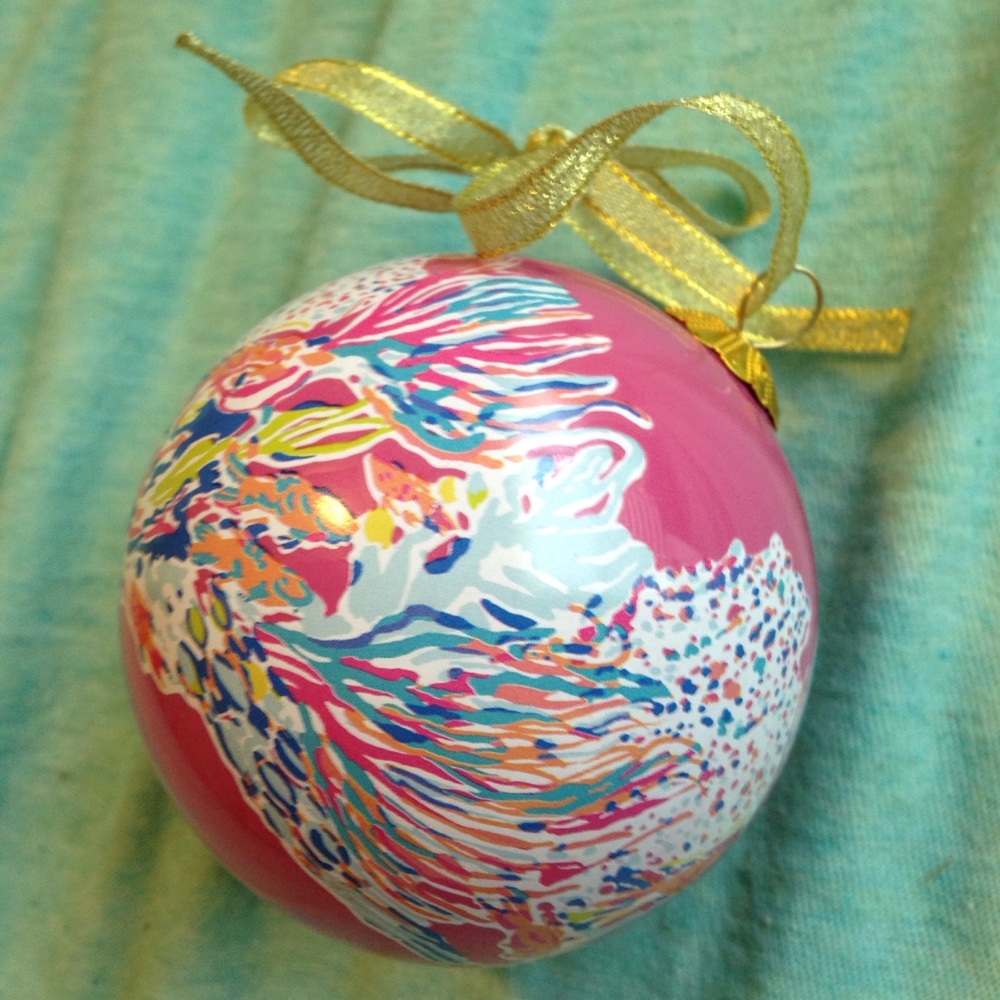 Lilly Pulitzer Christmas Tree Ornament