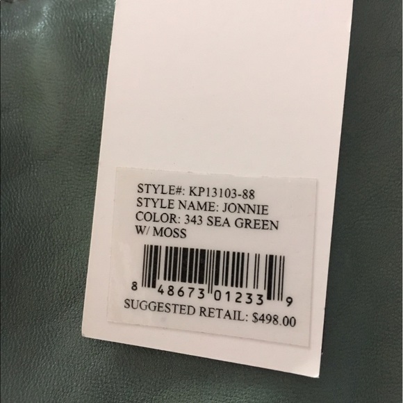 KOOBA Jonnie "Sea Green w/ Moss" NEW WITH TAGS - Picture 2 of 2