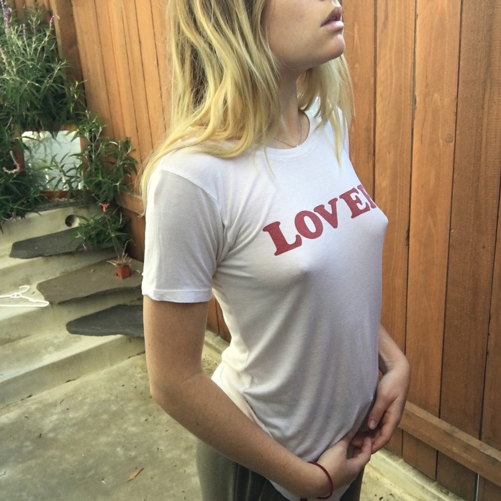 Lovers and drifters LOVER t shirt