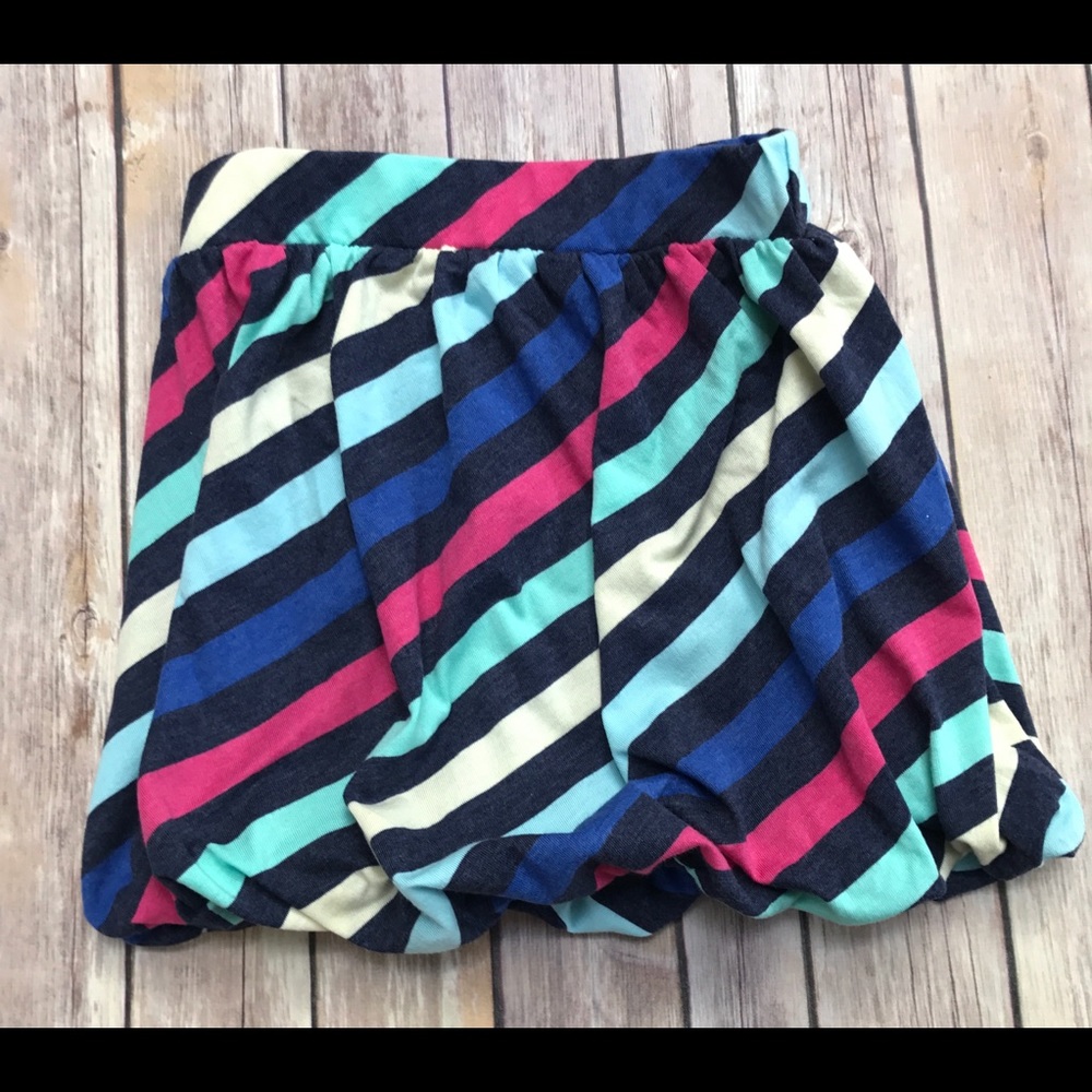 Striped Bubble Skirt, Girls 14/16