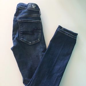 American eagle skinny super super stretch jeans
