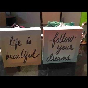 Positive reinforcement decorations