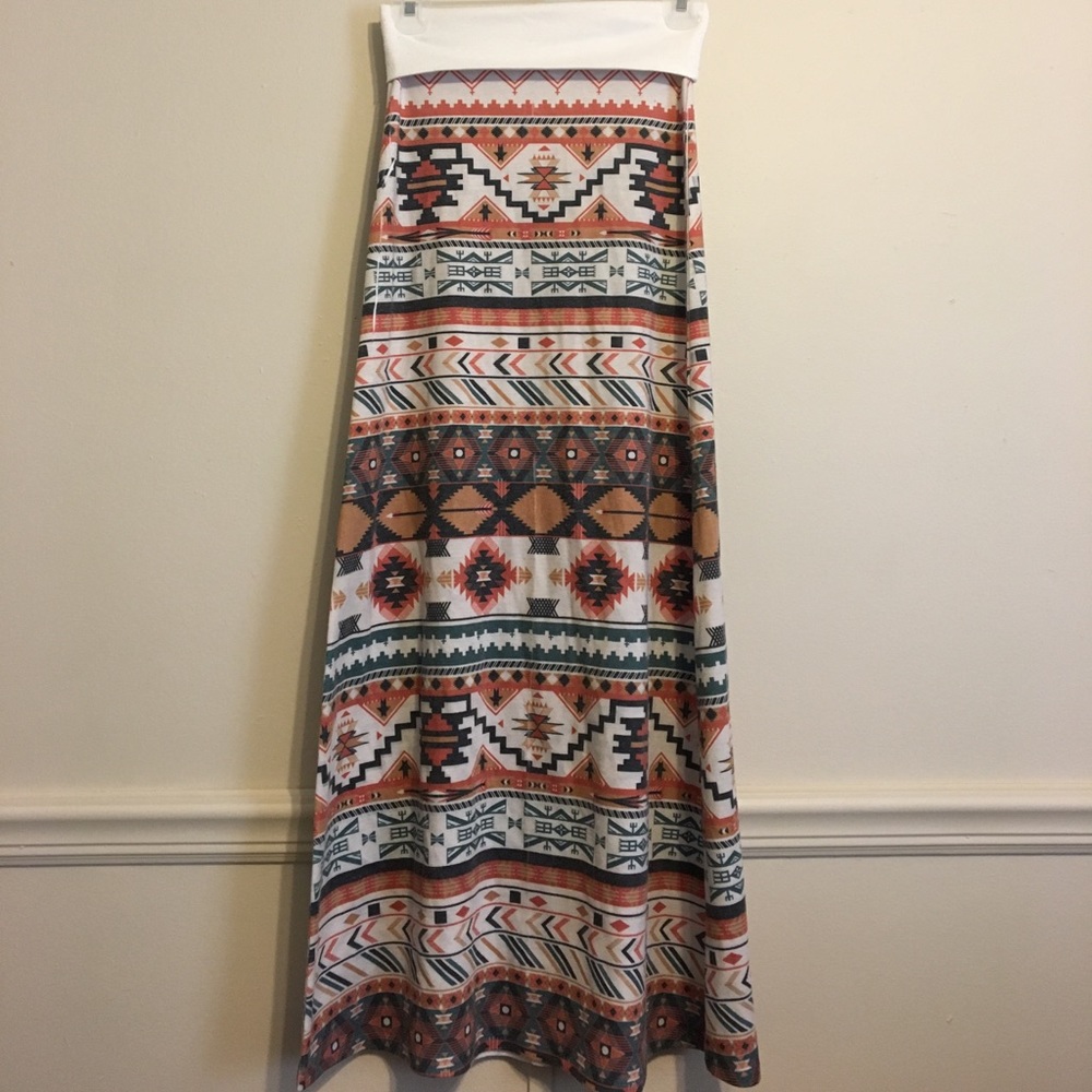 Cute patterned maxi