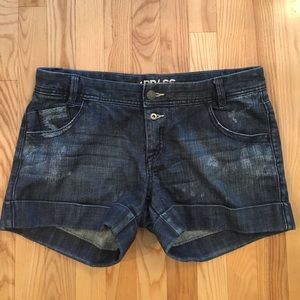 Size 10 Distressed Jean Express Shorts