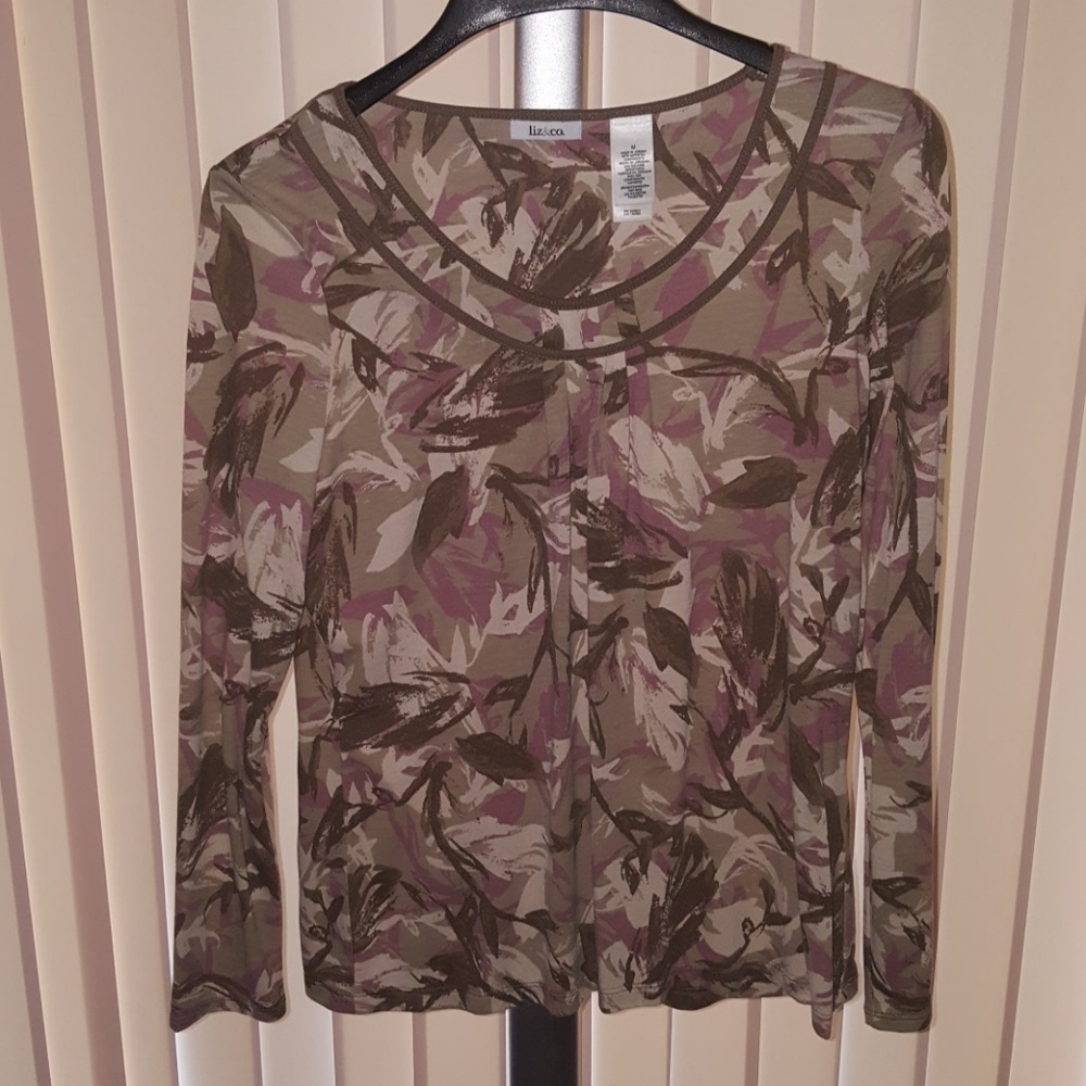LIZ & CO. LONG SLEEVE SHIRT
