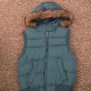 Blue Winter Vest