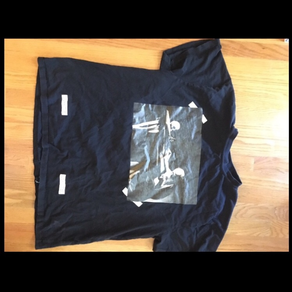 Mens Off White Caravaggio Black L 100% authentic