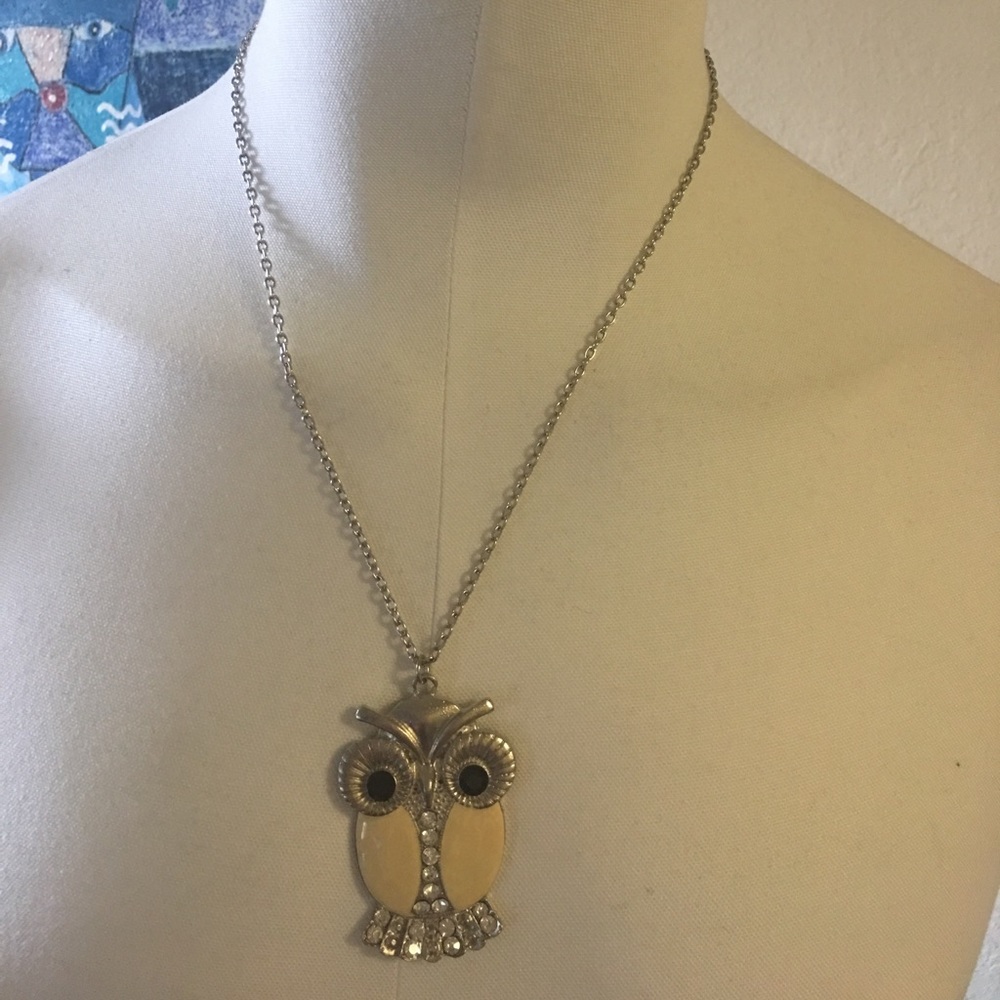 Necklale with owl pendant 💕💕💕