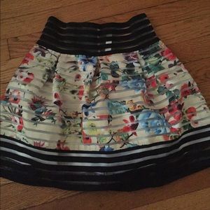 Floral skirt
