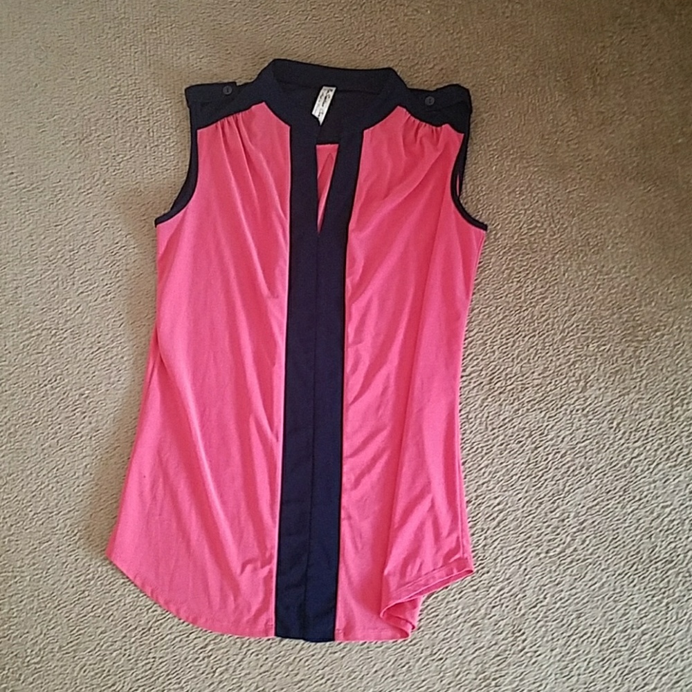 Pink & Blue shirt