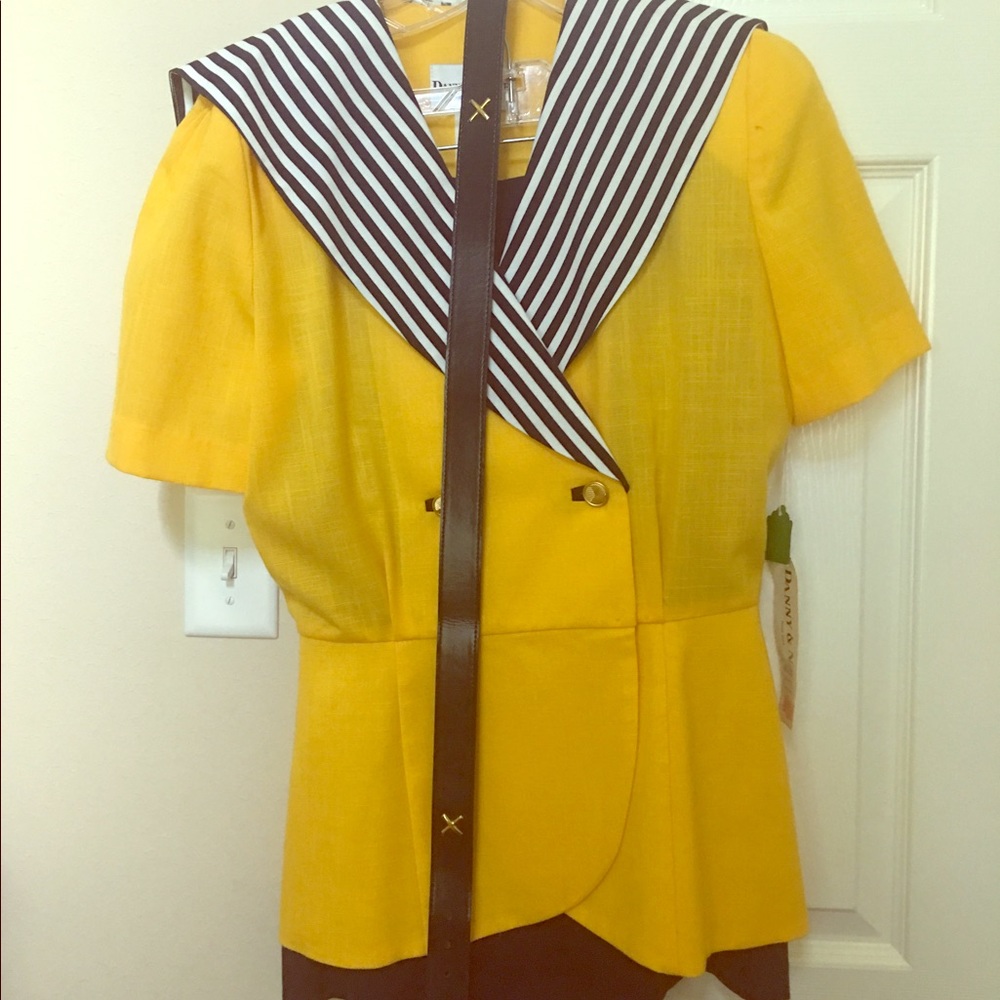 Jacket and matching skirt set