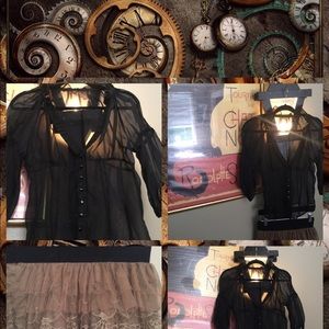 Steampunk colored outfit