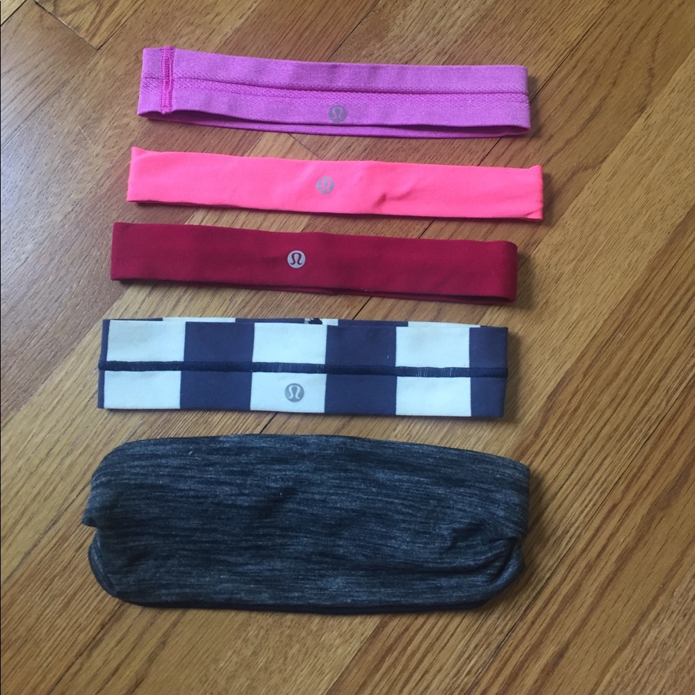Bundle of lululemon headbands