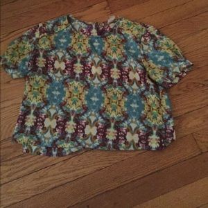 Multi colored shirt