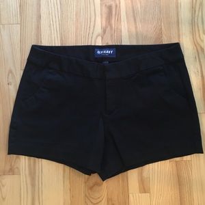 Size 12 Black Cotten Shorts