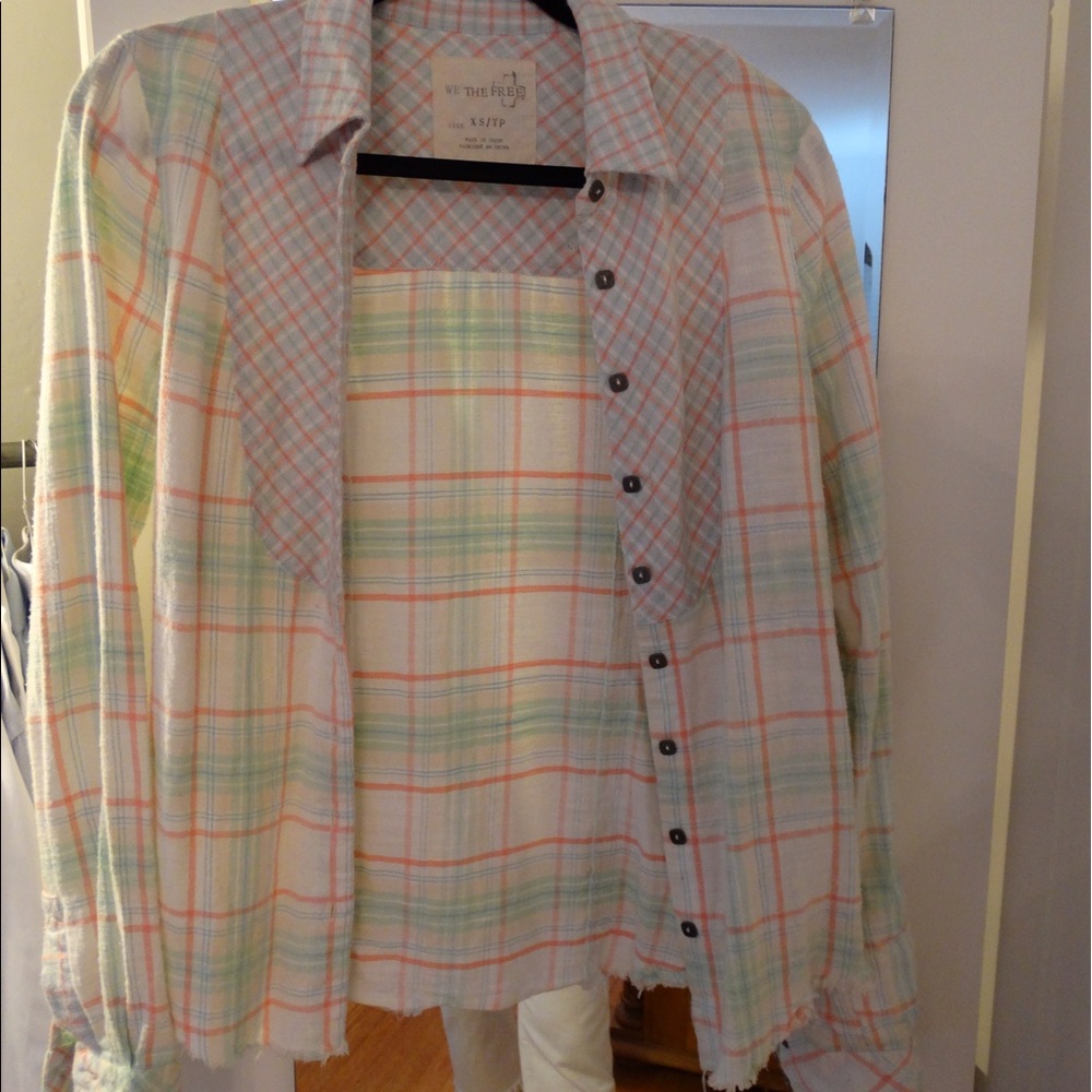 Free people flannel❤️❤️