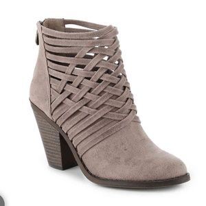 Fergie faux suede Weever Bootie