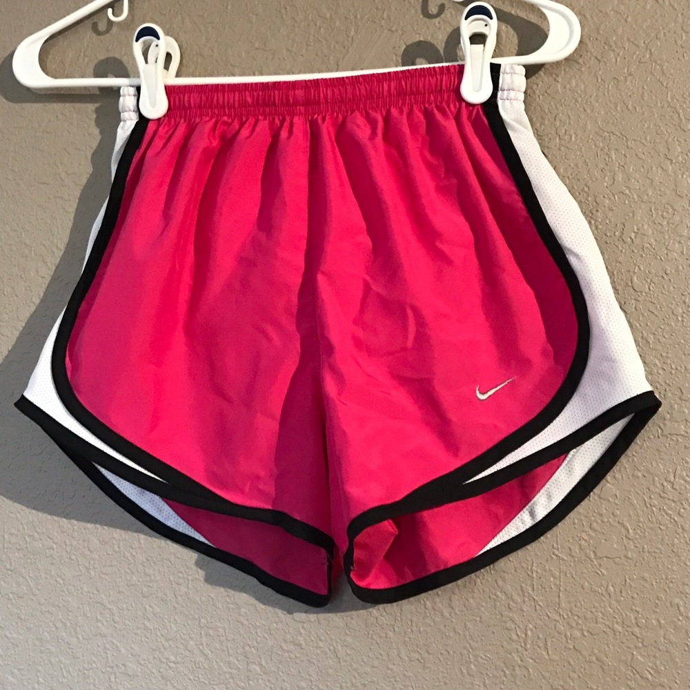 (2/$15) Pink Nike dri-fit size XS shorts